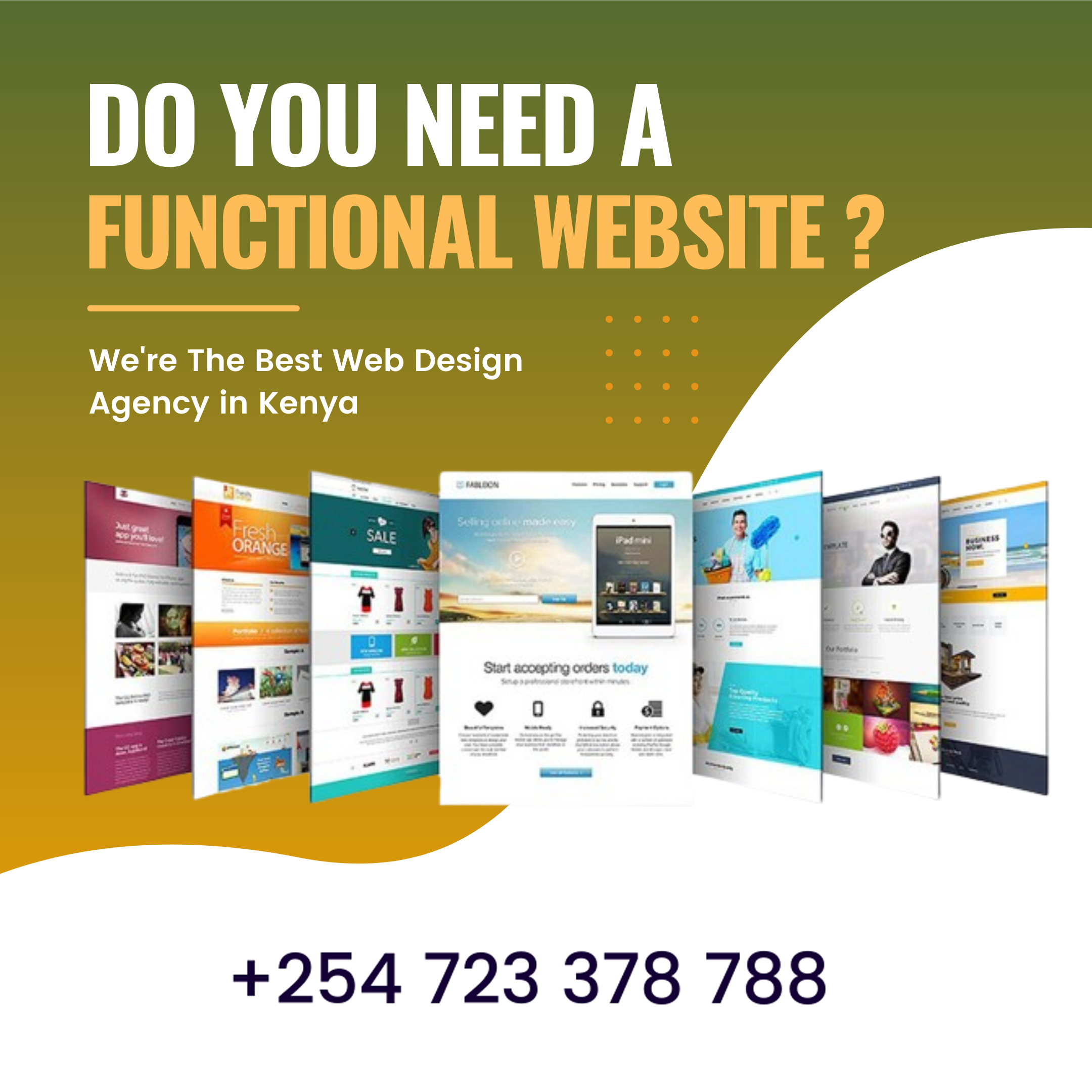 Professional web design and digital marketing project by Cyril Creatives, a leading web design agency in Nairobi, Kenya